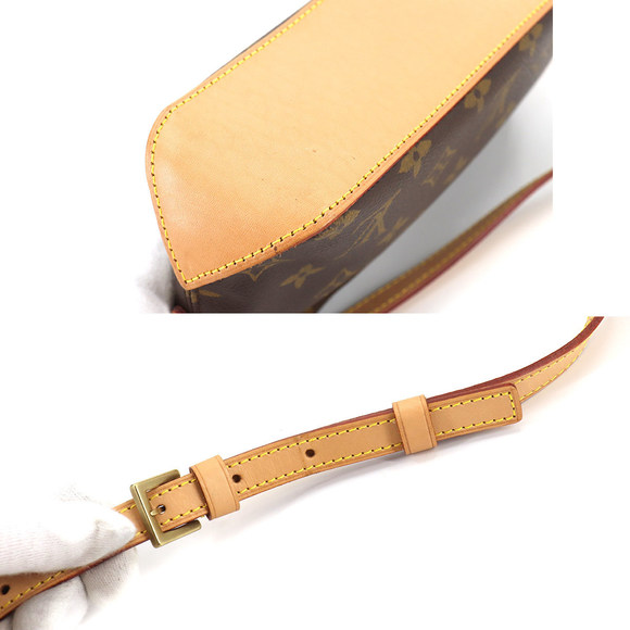 Louis Vuitton Monogram Trotter Shoulder Bag Brown - Picture 7 of 8